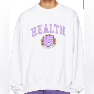 Sporty & Rich Diana Health Crewneck Small